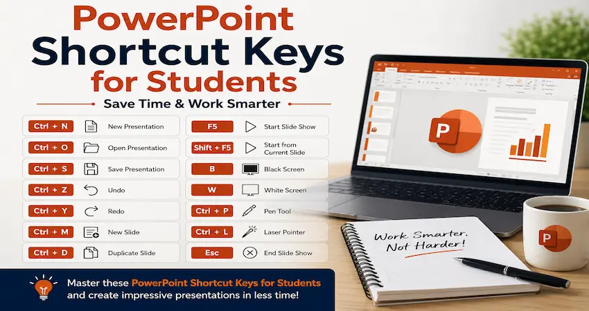 PowerPoint Shortcut Keys for Students