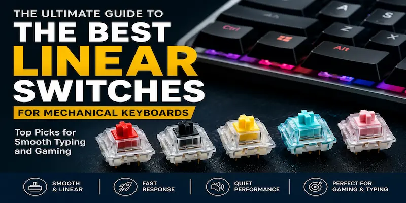 Best Linear Switches: Top Picks for Smooth Typing and Gaming