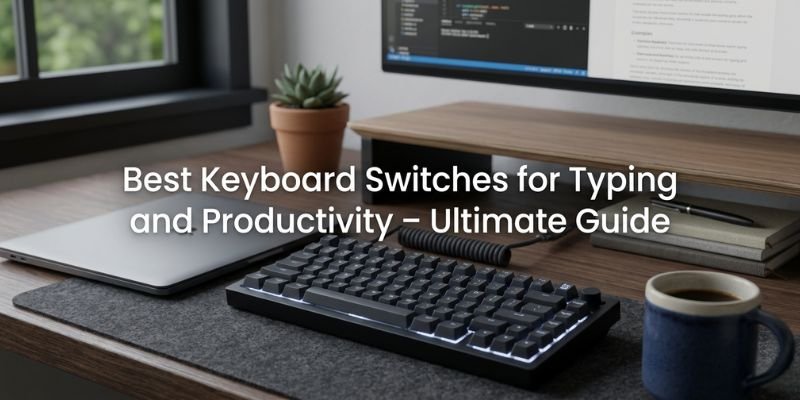 Best Keyboard Switches for Typing and Productivity (Ultimate Guide)